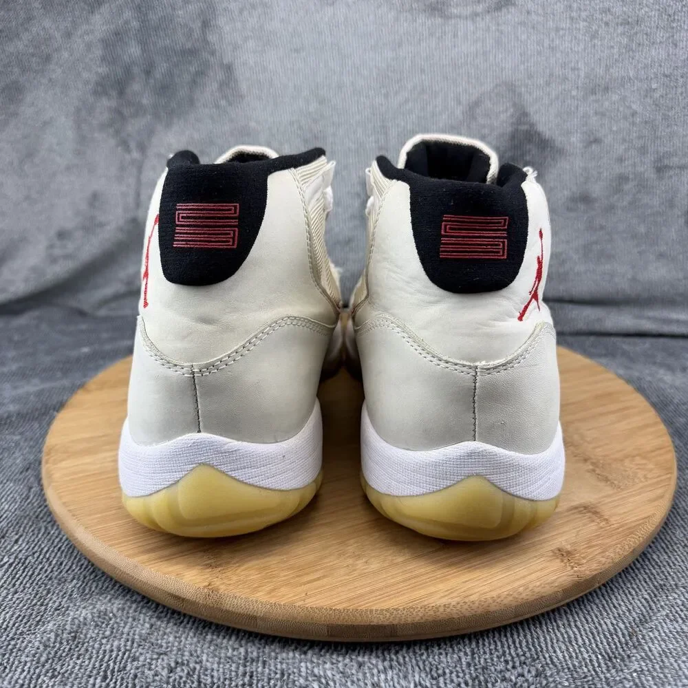 Jordan Air Jordan 11 Retro Shoes Mens Size 10.5 Platinum Sneakers 378037-016